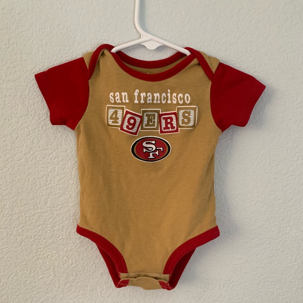 49ERS baby onsie